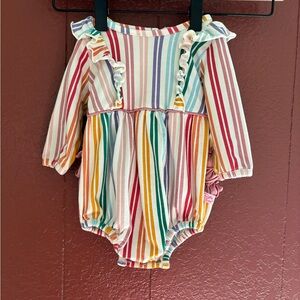 RuffleButts Long Sleeved Romper